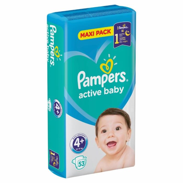 pampers pieluszki zapas 4