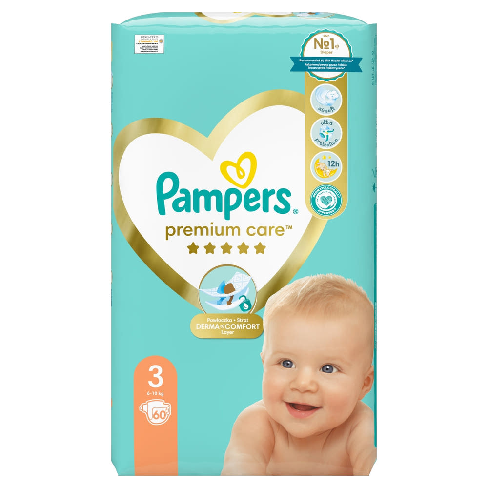 pampers baby active ze wskaźnikiem wilgoci