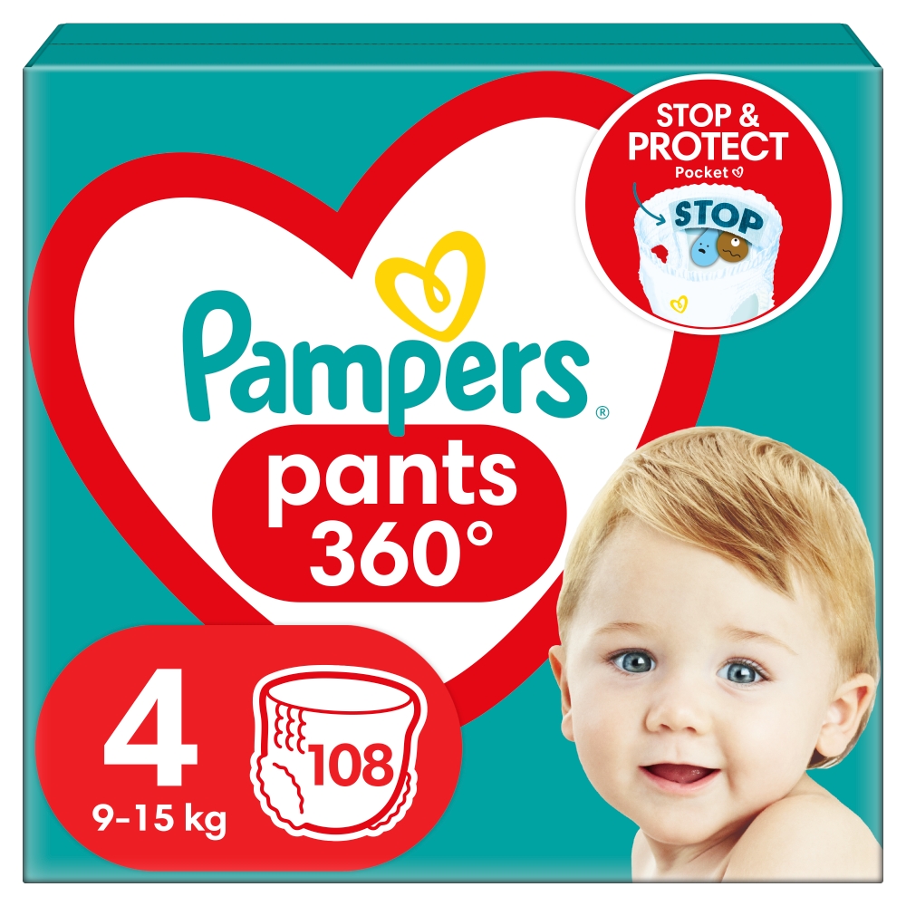 pieluchomajtki pampers pants warstwa pokryta