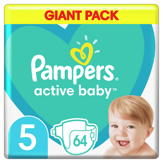 pieluchy pampers active baby mth 4 maxi 174szt