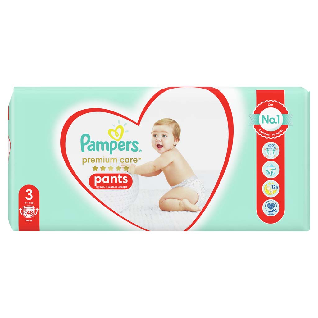 pampers premium care 43 szt