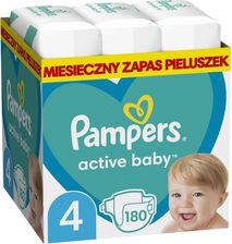 pampers active baby-dry pieluchy jednorazowe midi 3 mega