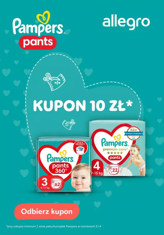 allegro pampers 6