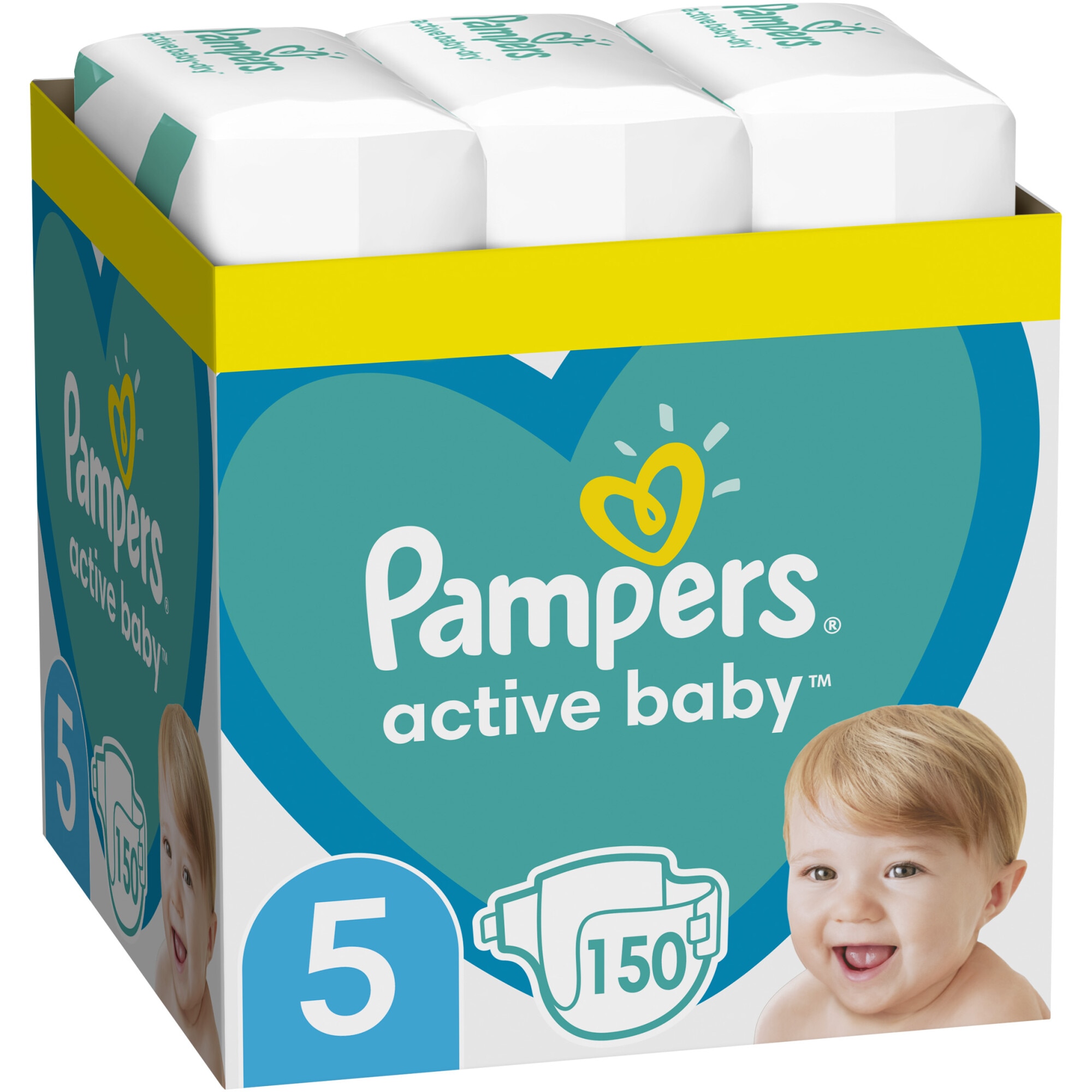 pieluchomajtki pampers active baby pants mega box junior 96szt