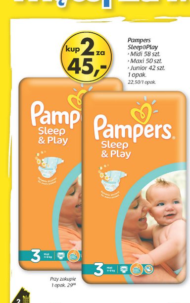 pieluchy pampers tesco