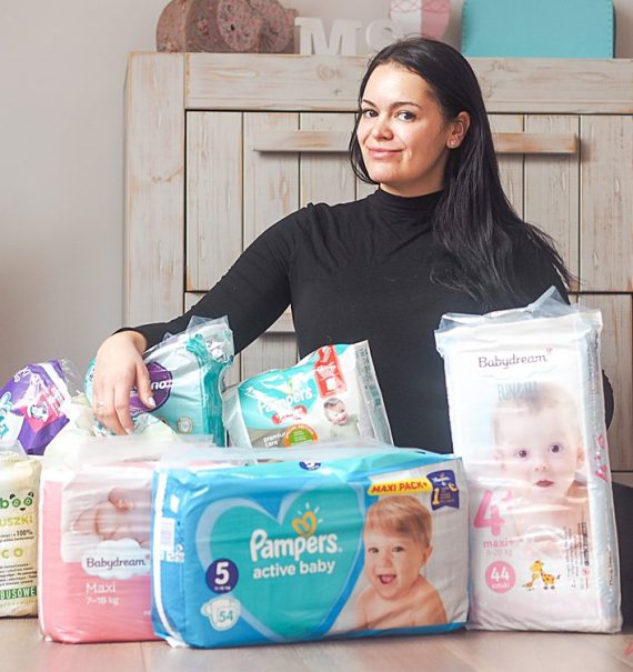 test pieluchomajtek pampers