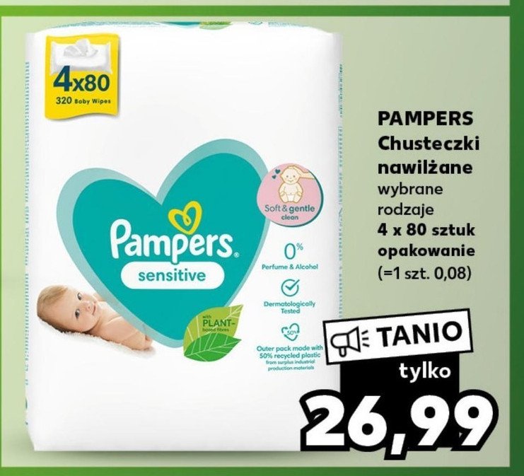 pampers pieluszki 2-5 kg newborn 1 43szt pieluchy