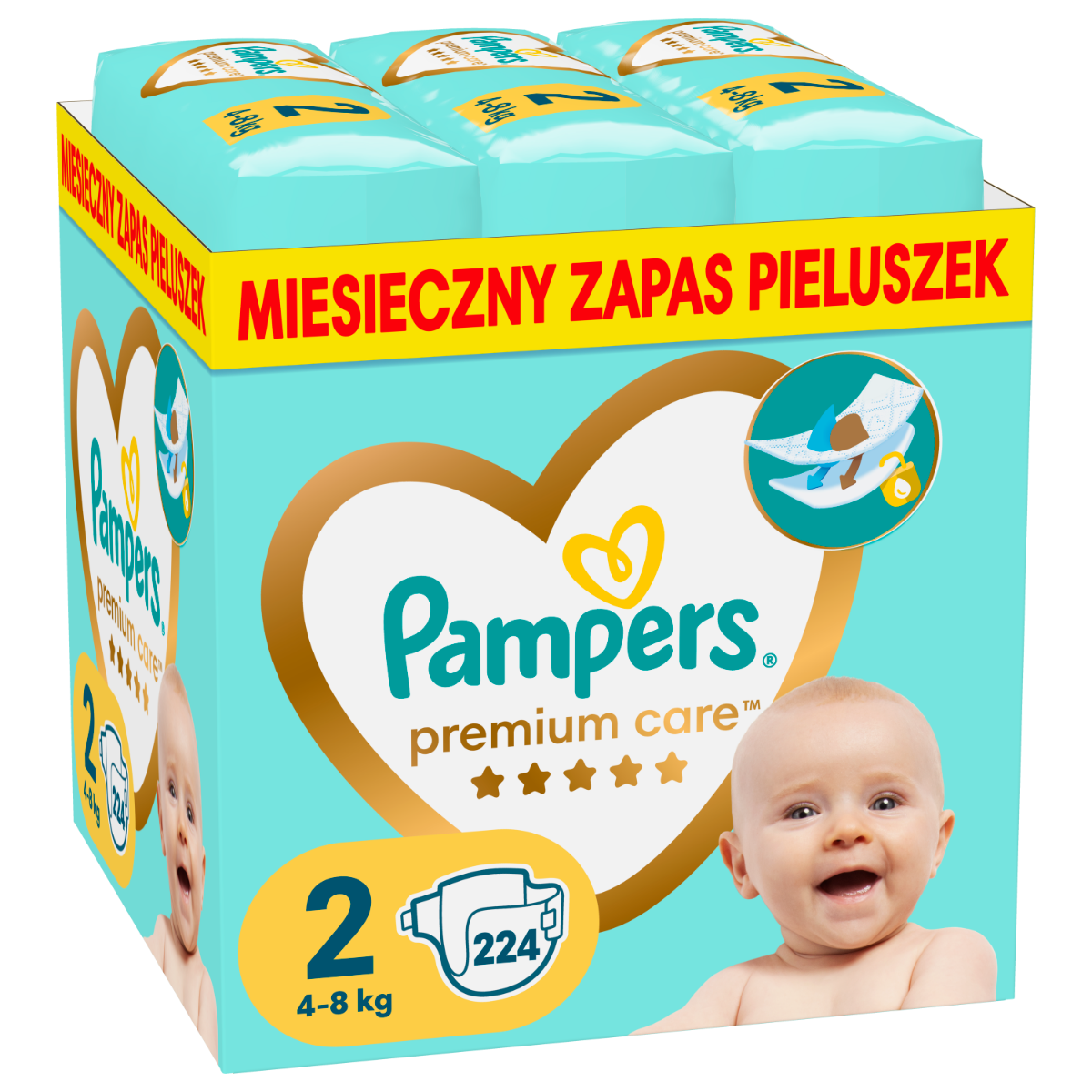 pampers 3 100 sztuk