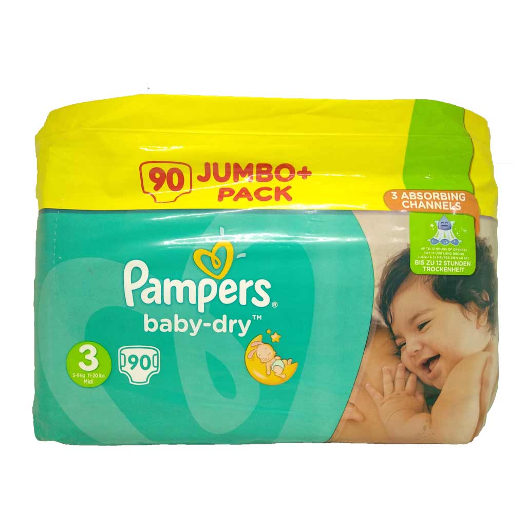 pampers baby dry 136