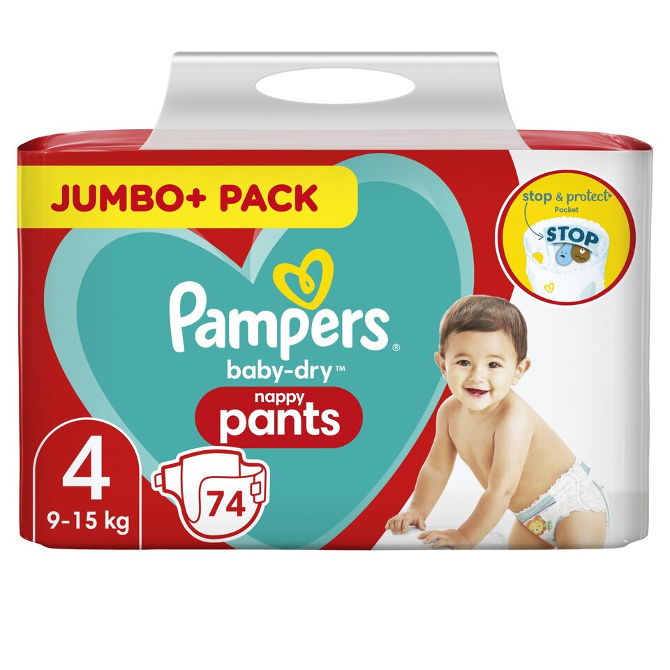 pampers baby dry 136