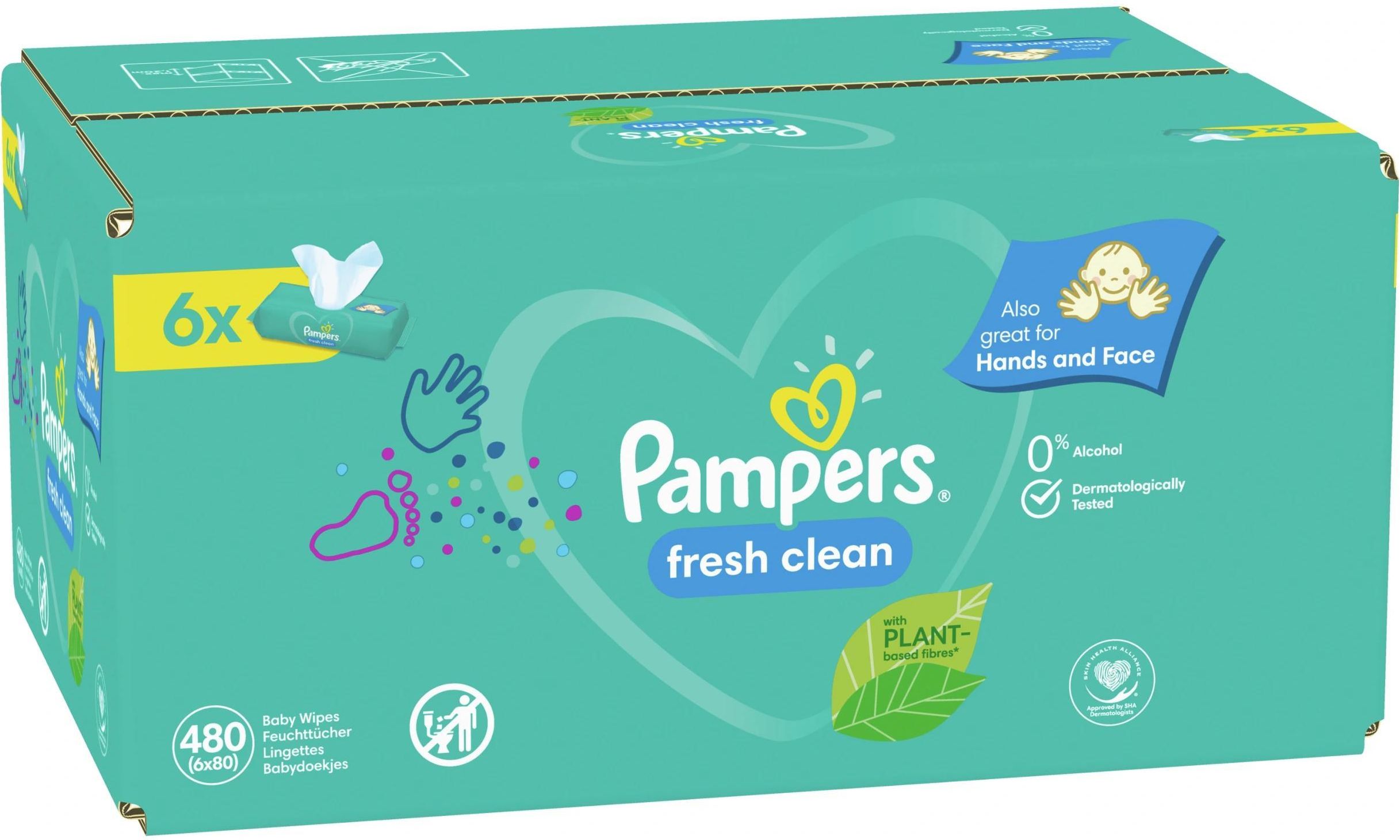 chusteczki pampers sensitive cena