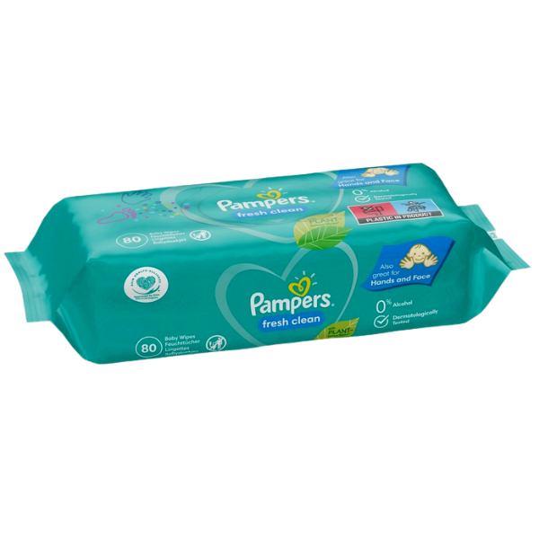 chusteczki pampers sensitive 4x64