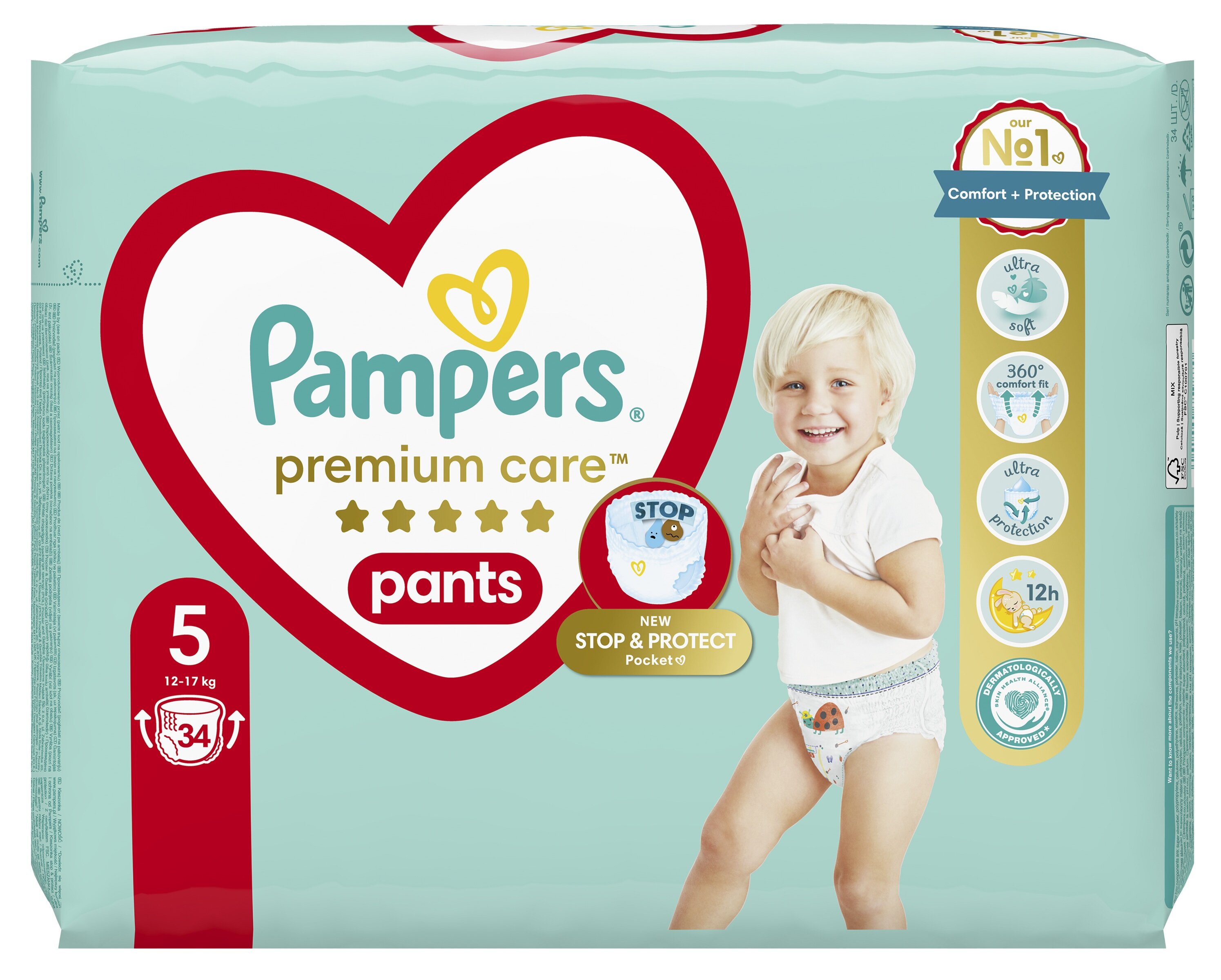 pampers noworodki