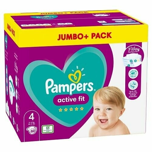 pampers pants active fit