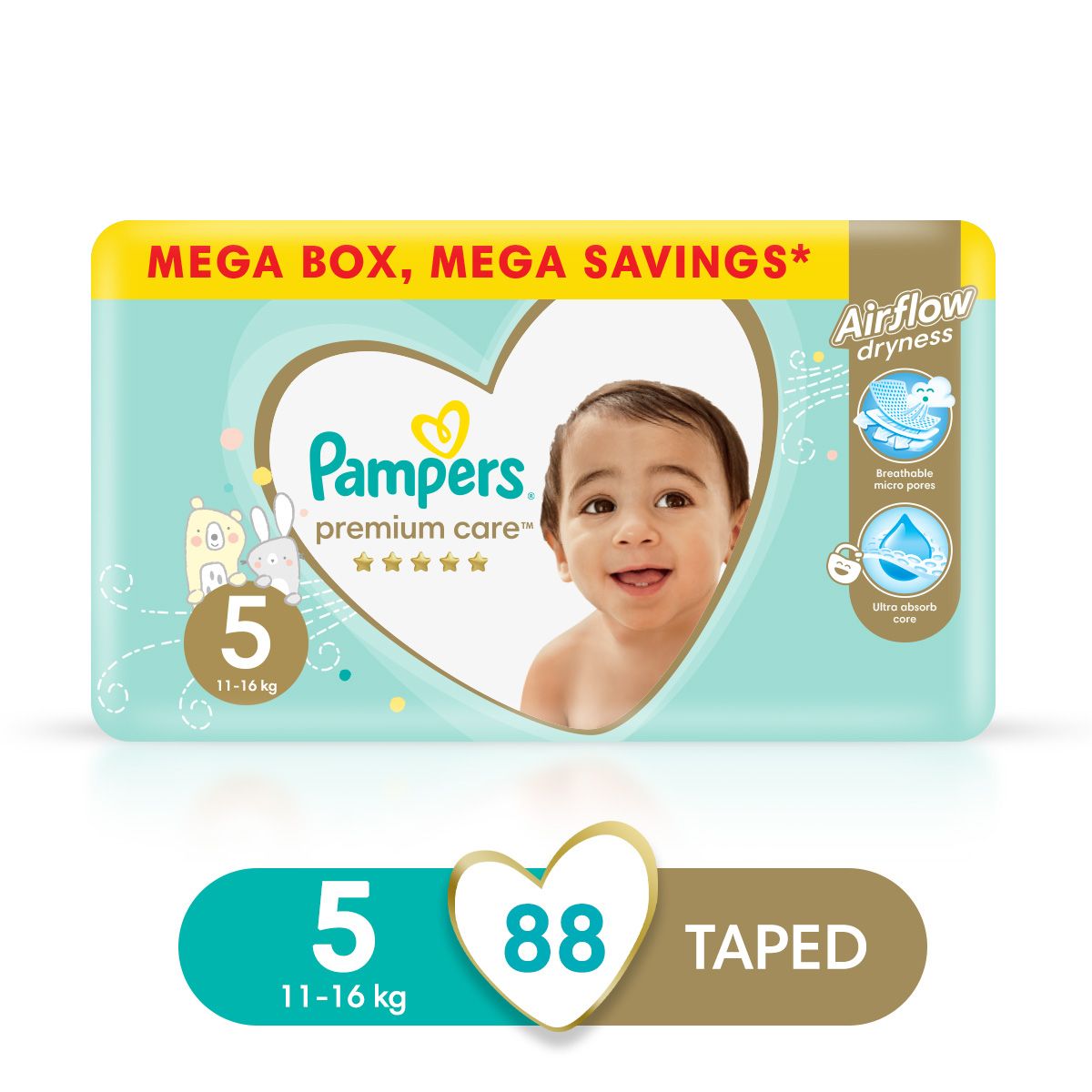 pampers 5 pants 74