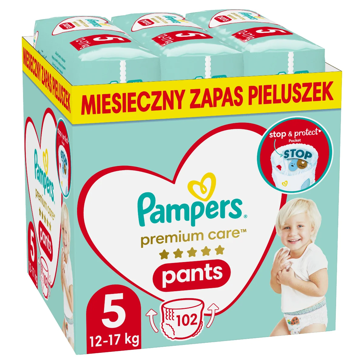 pieluchomajtki pants pampers opis