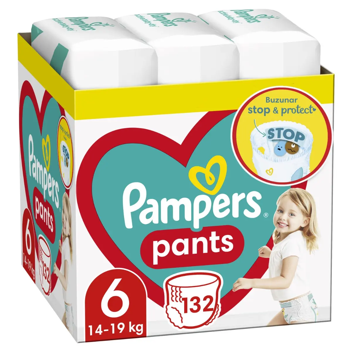 pampers active baby 4 maxi 132