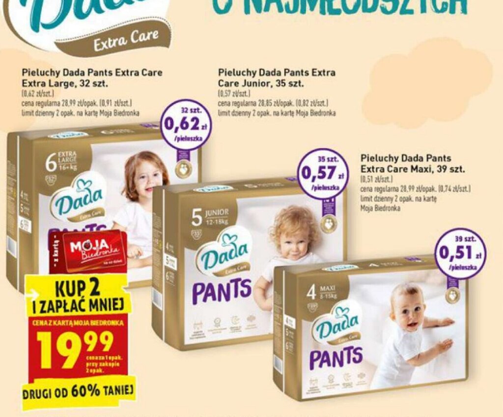 pampers premium protection 2 31 sztuk