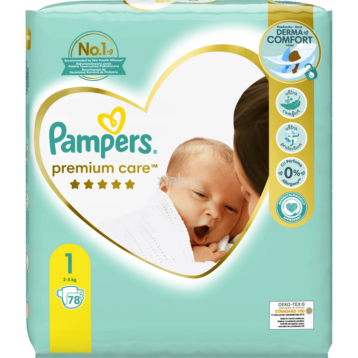 pampers premium care pieluchy rozmiar 1 newborn