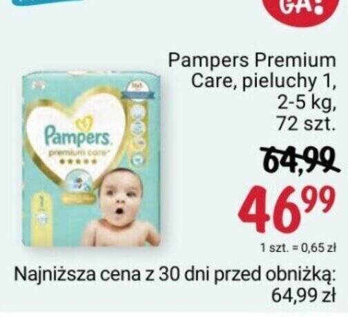 pampers 1 promocja