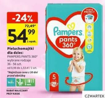 pampers konkurs miesieczny zapas pieluch ile