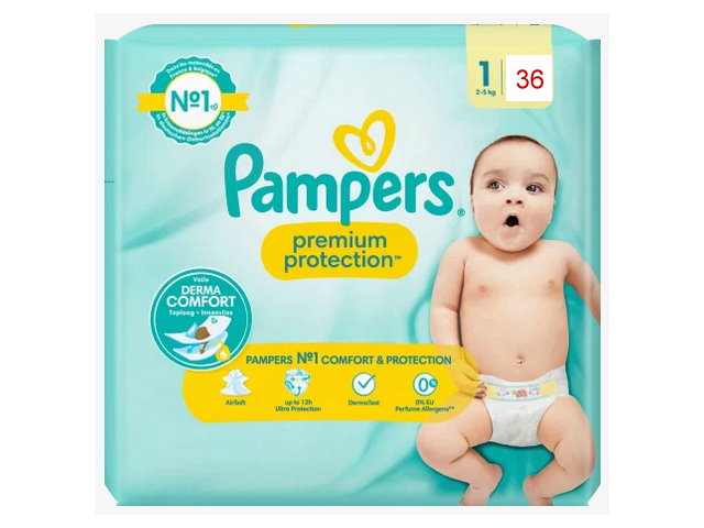 pampers mała paczka