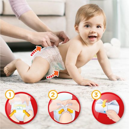 pampers active baby pieluchy 3 midi 42szt pieluszki