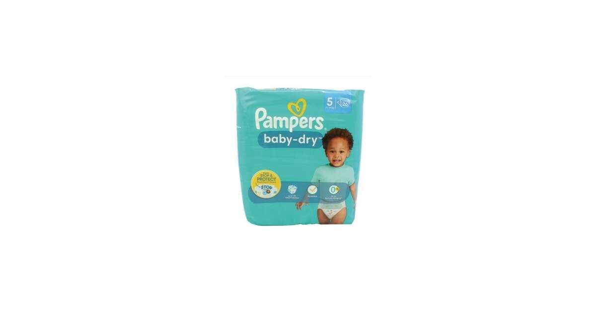 pampers new baby-dry pieluchy 3 mini 100szt