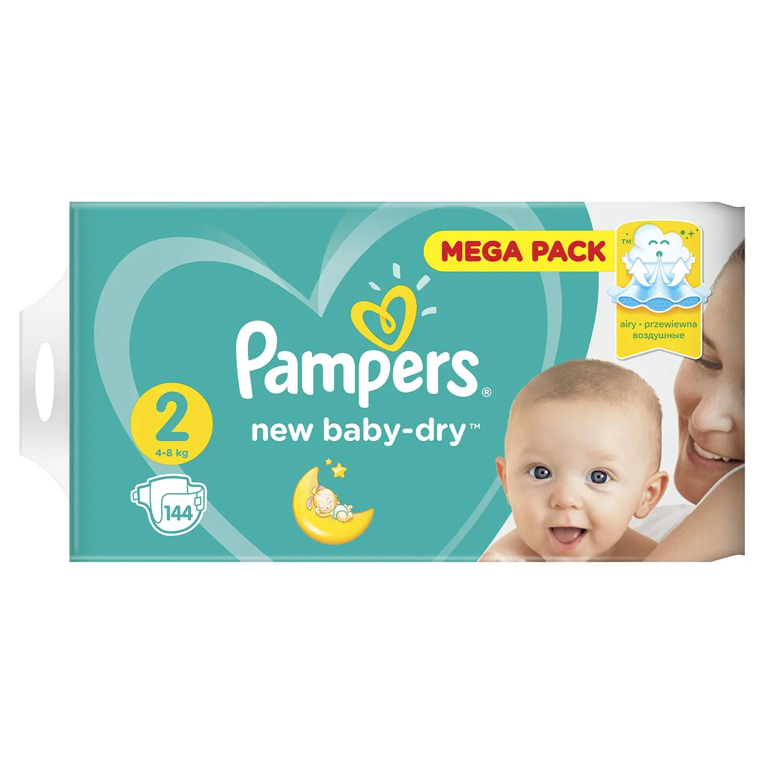 pampers new baby-dry rozmiar 2