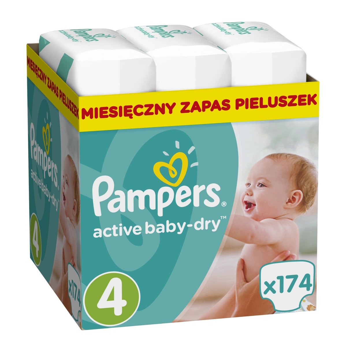 pieluchy pampers 4 132 szt