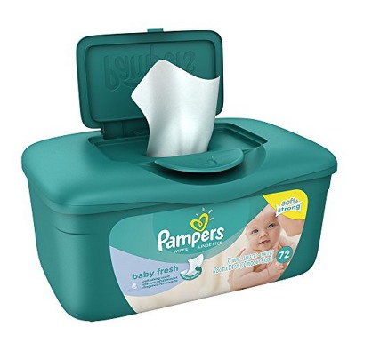 pampers aqua pure or water wipes