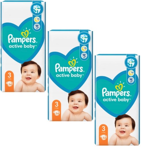 pampers active baby dry r.3