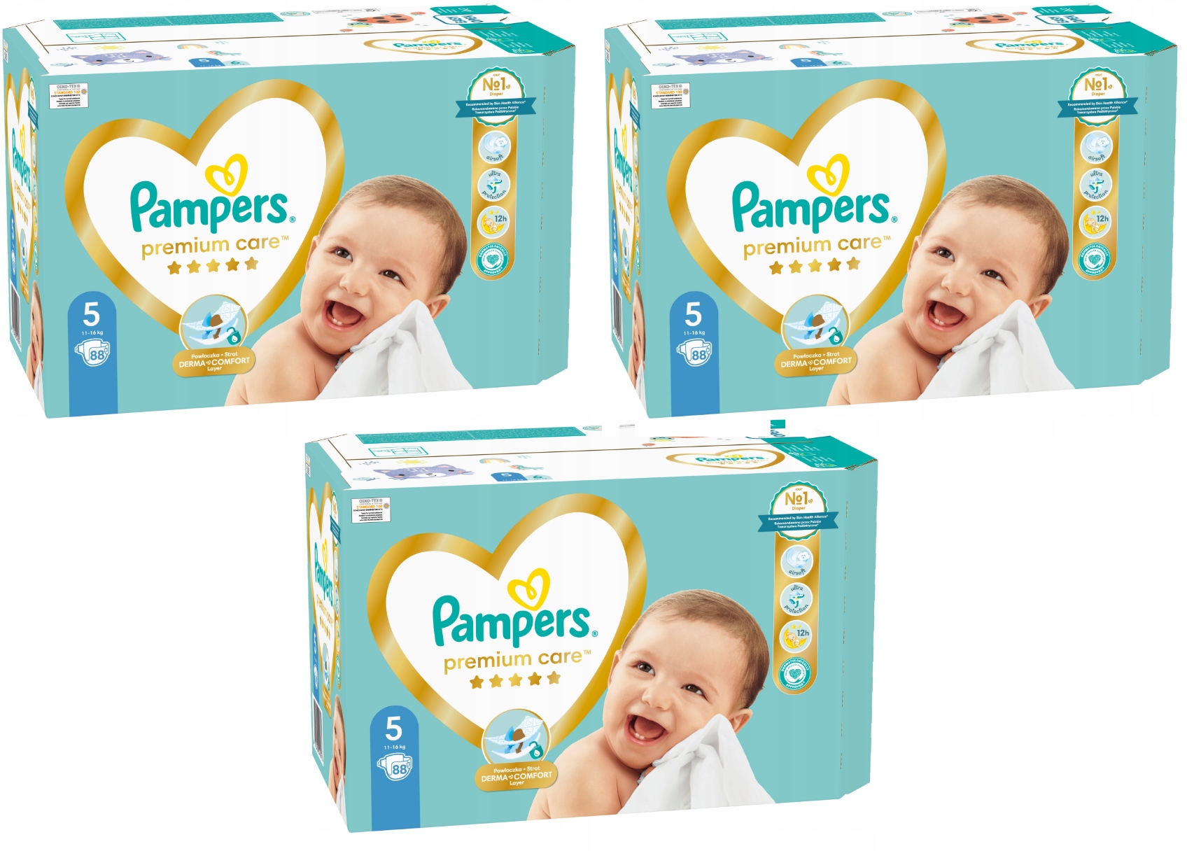 pampers active baby 4+ maxi plus 120 szt