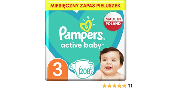 pampers premium care środek