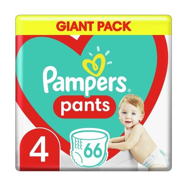 pampers pants jak długo działąją