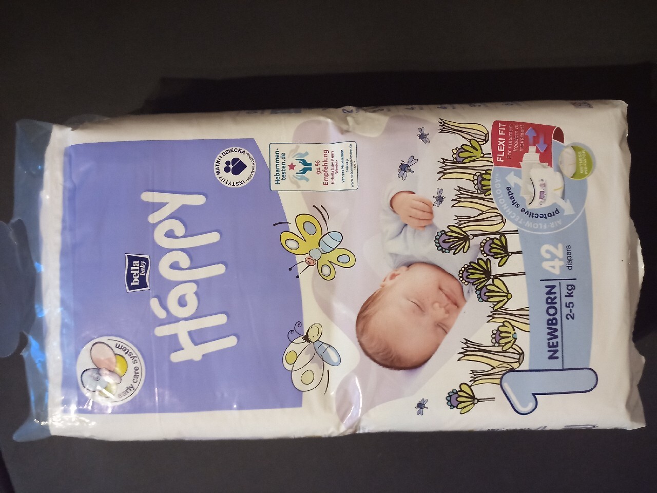 naty ekologiczne pieluszki jednorazowe newborn 2-5 kg 26 szt