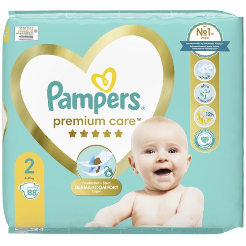 pampers pieluchy premium care 3 midi 204 szt ceneo