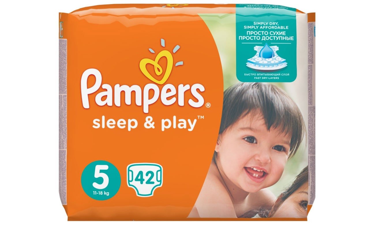 pampers mega pack biedronka