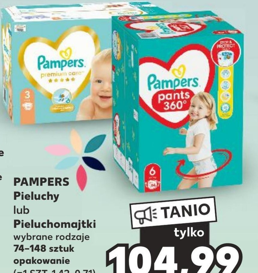 chust pampers new baby sens 54 szt