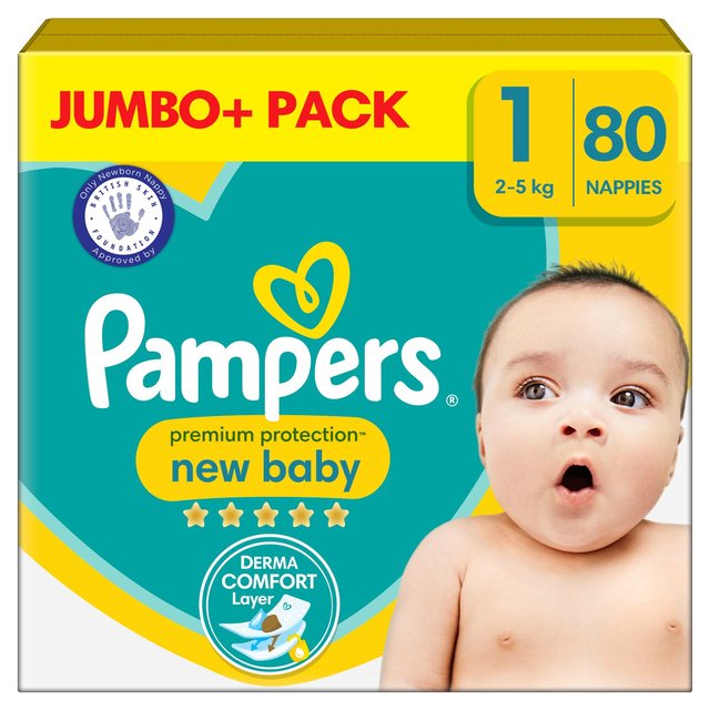 pampers premium new baby dry