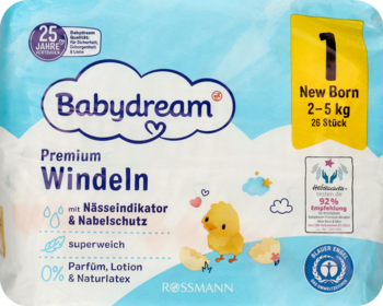 pampers premium care 1 newborn 2-5 kg pieluchy 88 szt