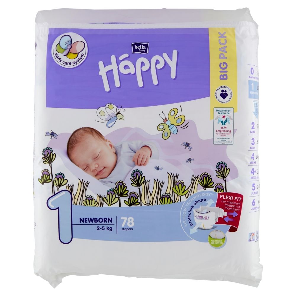 pampersy pampers 1 zielone