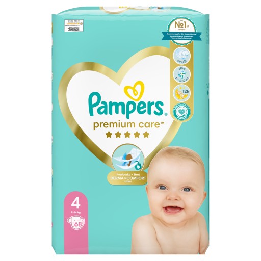 pieluchy pampers 3 premium care 60 szt