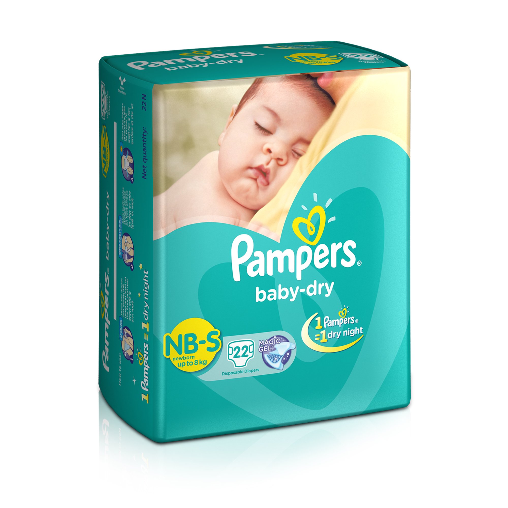 pieluchy pampers baby dry