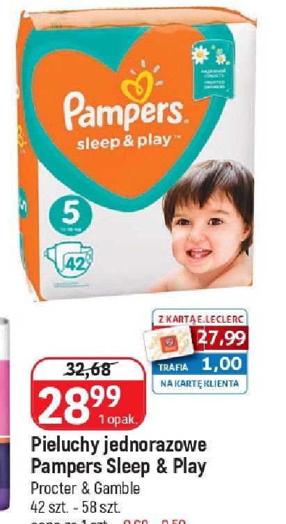 kaufland pieluchy pampers promocja