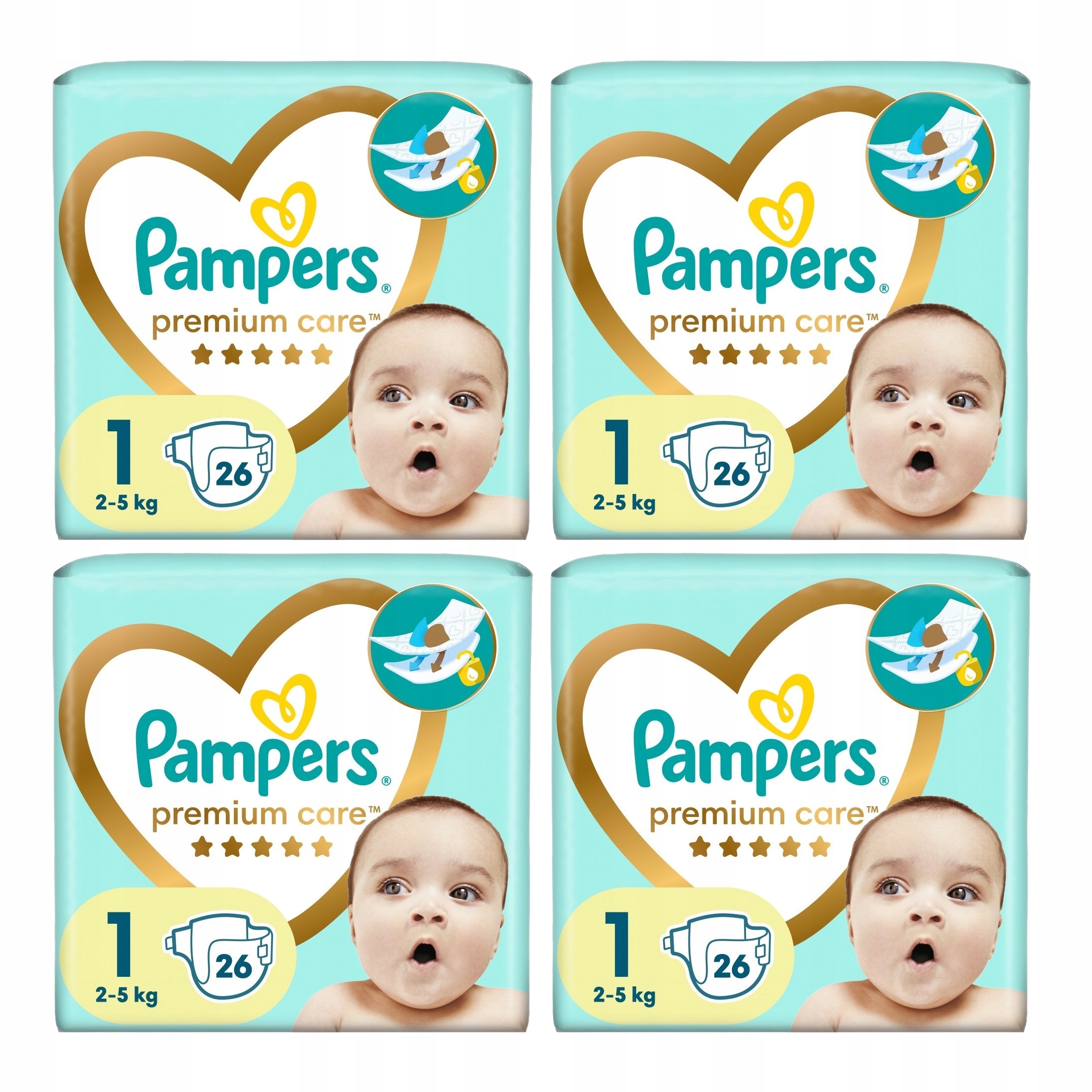 pampers premium care rozmiar 4 cena