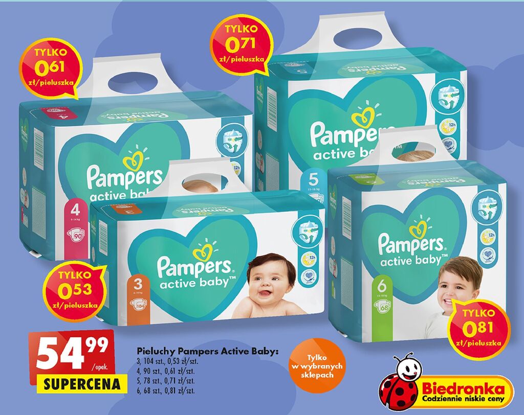 pampers premium care 80 sztuk