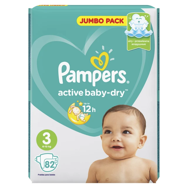 pampers active 3 mega pack 152 cena