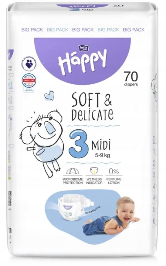 Moony New Born 0-5 kg 90pc 243501