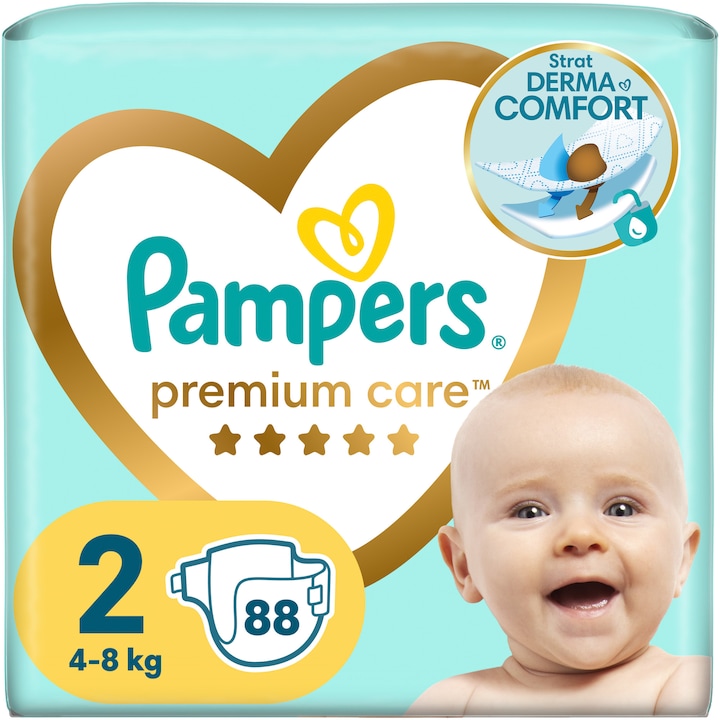 biedronka pieluchomajtki pampers mega box